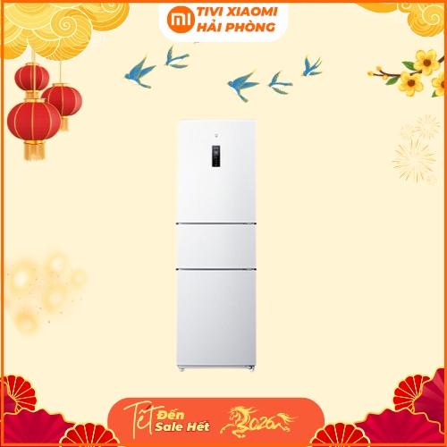 Tủ Lạnh 3 Cửa Xiaomi Mijia 256L – Cửa giữa điều chỉnh nhiệt độ linh hoạt, Hạn chế đông dính