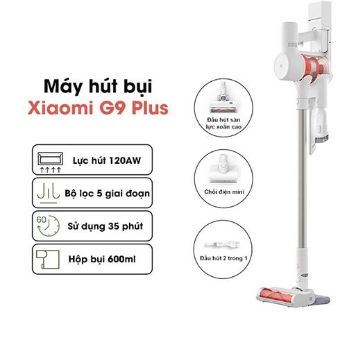 Máy hút bụi không dây Xiaomi G9 Plus BHR6185EU