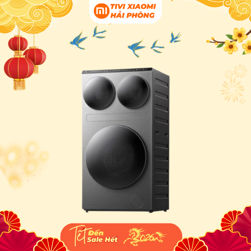 Máy giặt sấy ba vùng Xiaomi Mijia MJ202 Pro 14kg New Model 2026