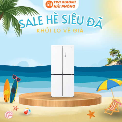 Tủ lạnh Xiaomi Mijia 508L – Thiết kế siêu mỏng, 18 ngăn chứa, kết nối app Mijia