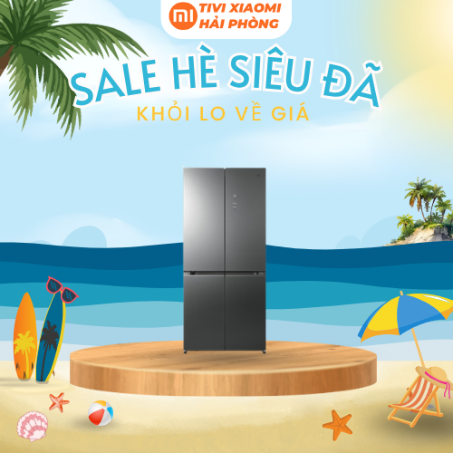 Tủ lạnh 4 cánh Xiaomi Mijia 508L Pro – Phiên bản đá pha lê nhám