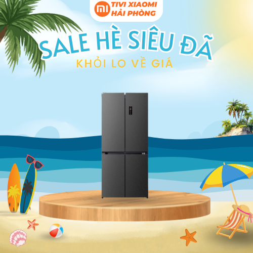 Tủ lạnh Xiaomi Mijia 513L Pro 4 cánh, siêu mỏng