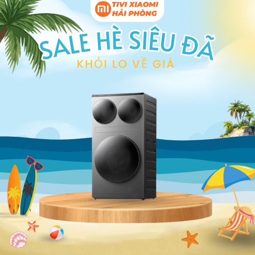 Máy giặt sấy ba vùng Xiaomi Mijia MJ202 Pro 14kg New Model 2026