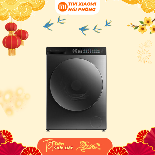 Máy giặt sấy Xiaomi Mijia MJ105 New 2025, giặt 10kg, sấy 7kg Tự Động Phân Chia Nước Giặt