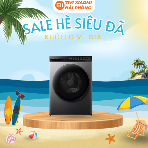 Máy Giặt Sấy XIAOMI MIJIA Front Load Washer Dryer Giặt Mj105 10.5Kg Sấy 7Kg – Bản Quốc Tế