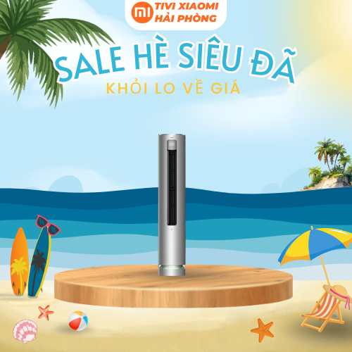 Điều Hòa Cây 2 Chiều Xiaomi Mijia KFR-72LW/F2A1 – 3HP/27.000BTU, Cấp khí tươi