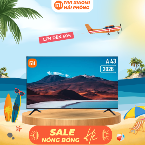 Google Tivi Xiaomi A FHD 43 inch L43MB-AFSEA 2026 (Bản Quốc tế)
