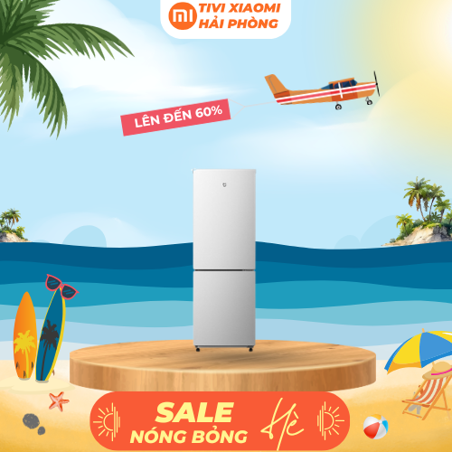 Tủ Lạnh Xiaomi 185L 2 Cánh Chính Hãng Tiết Kiệm Điện