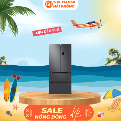 Tủ lạnh 4 cánh Xiaomi Mijia 513L Pro Kiểu Pháp