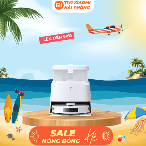 Robot hút bụi lau nhà Ecovacs Deebot T30e Pro Omni – Quốc Tế