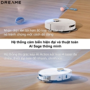 Robot hút bụi lau nhà Dreame X40 Ultra