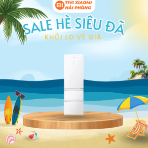 Tủ lạnh Xiaomi Mijia 400L, Mặt Đá Pha Lê Trắng