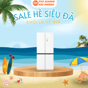 Tủ lạnh Xiaomi Mijia 508L – Thiết kế siêu mỏng, 18 ngăn chứa, kết nối app Mijia