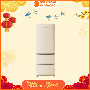 Tủ Lạnh Xiaomi MiniJ Retro 402L Kiểu Pháp, Có Ngăn Đông Mềm