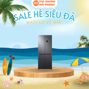 Tủ lạnh Xiaomi Mijia 430L 2026 4 cánh, Làm lạnh kép có ngăn đông mềm, siêu mỏng