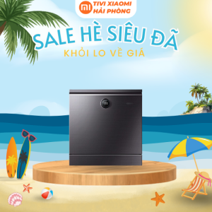 Máy rửa bát, rửa chén 8 bộ Xiaomi Mijia VDW0801M - Khử trùng bằng tia UV